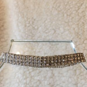 Diamond stretch bracelet
